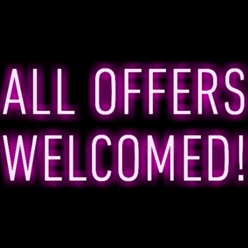 Always accepted or countered black, pink